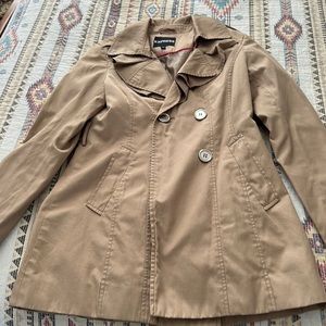 Women’s XS tan lightweight like new coat